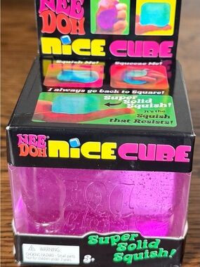 Nice Cube - Purple Squish Toy